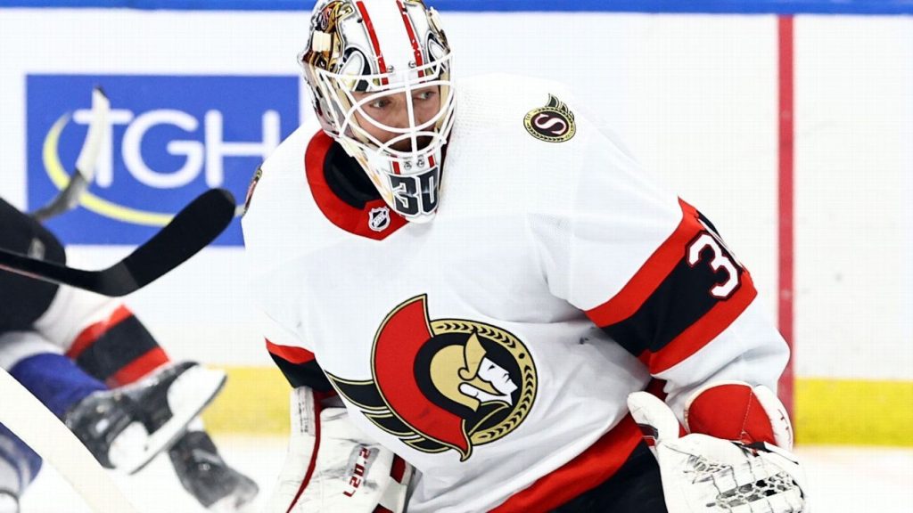 Toronto Maple Leafs add veteran goalie before free agency, acquire Matt Murray from Ottawa Senators – ESPN