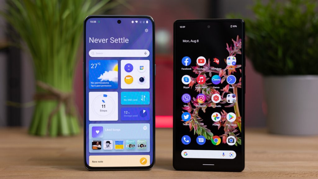 OnePlus 10T vs Google Pixel 6 – PhoneArena