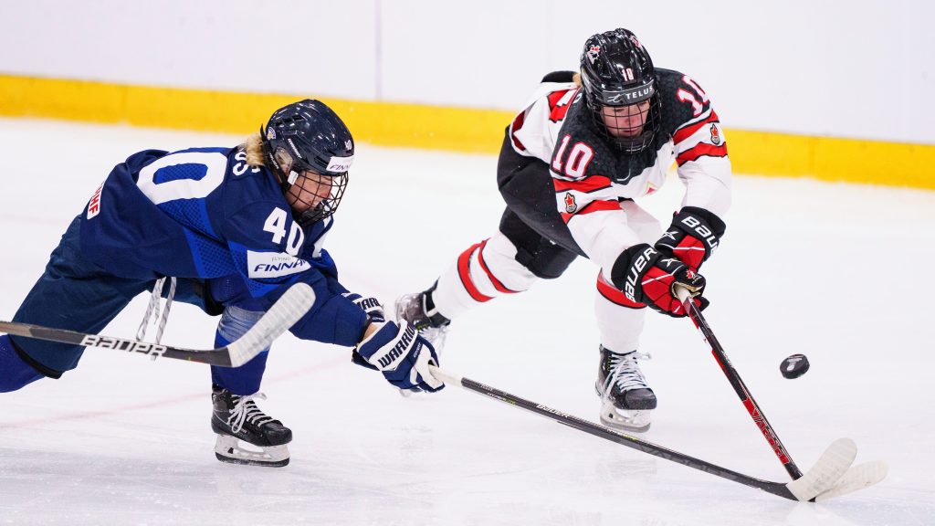 Marie-Philip Poulin paces Canada over Finland in women's hockey worlds opener – CBC Sports