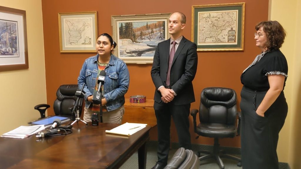 Tenant Stacey Gomez seeks immediate NS provincial action to stop unlawful eviction