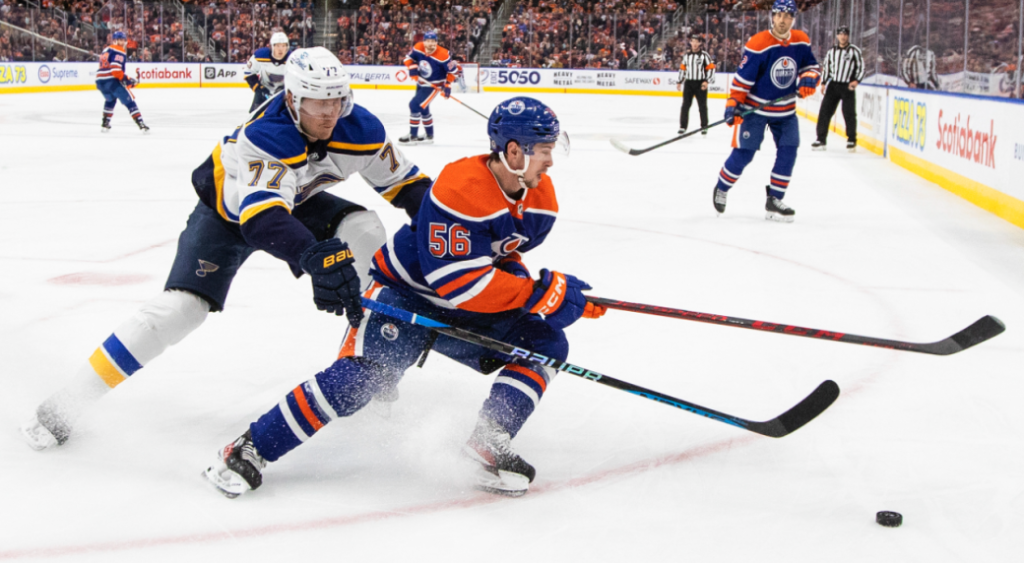 Oilers offence learns a lesson or two in 'tough loss' to Blues at home – Sportsnet.ca