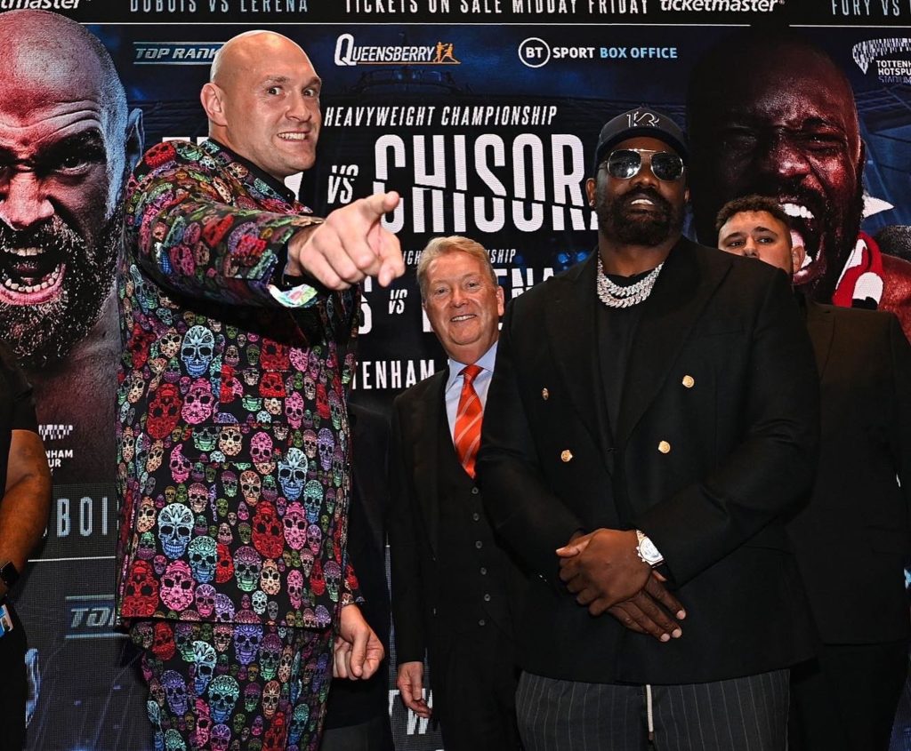 Battle of the Britons: Tyson Fury confirms next fight will be with Derek Chisora