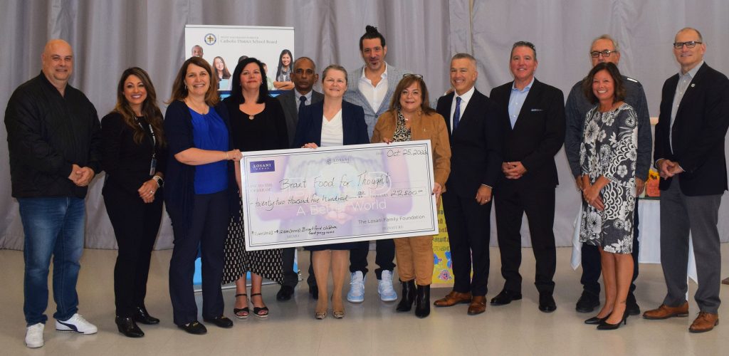 Losani Family Foundation provides ,000 to Brant Food For Thought Losani Family Foundation provides ,000 to Brant Food For Thought