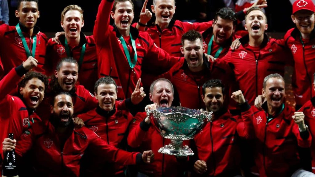 Canada defeats Australia to capture its first Davis Cup championship