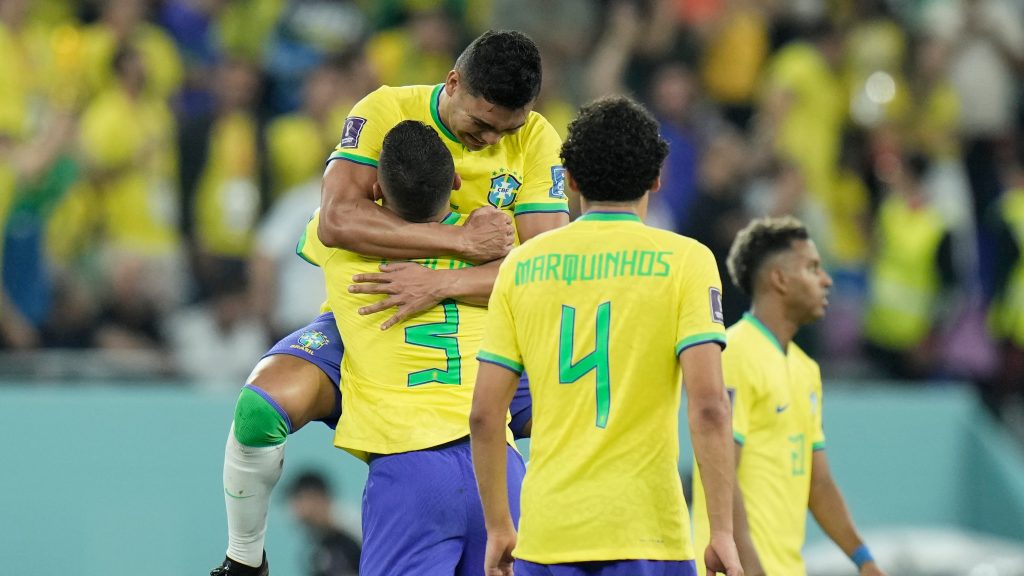 FIFA World Cup 2022 Qatar Brazil beats Switzerland to advance Casemiro