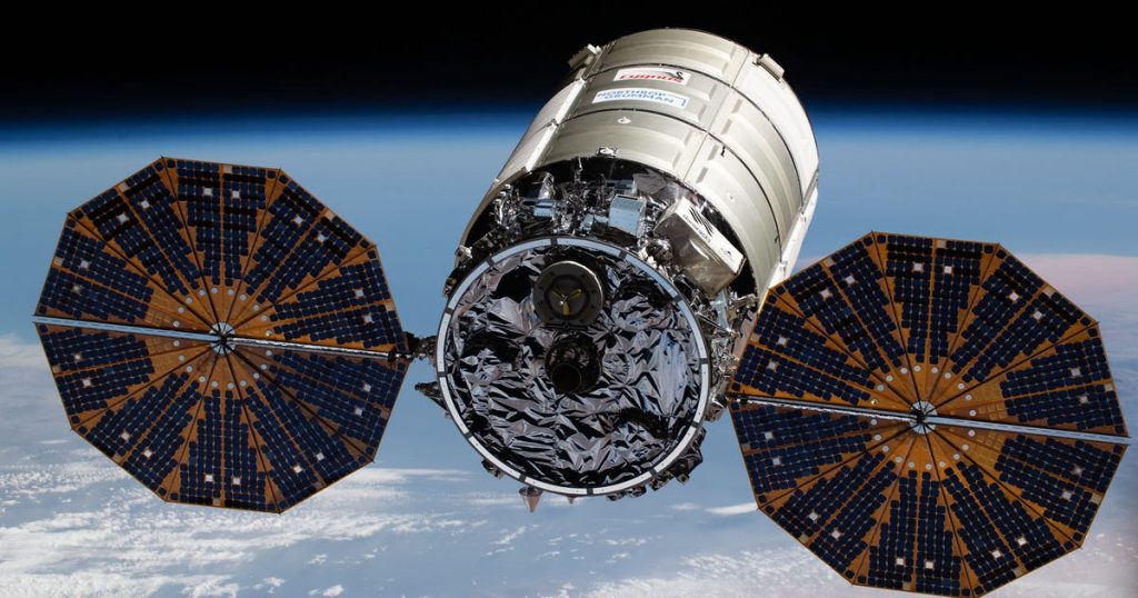 Cargo Craft Successfully Docks at ISS After Unusual Solar Array Glitch