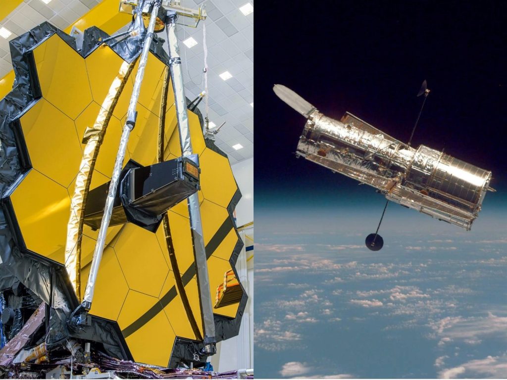 Hubble vs. Webb: New NASA telescope reveals never-before-seen details from the early universe