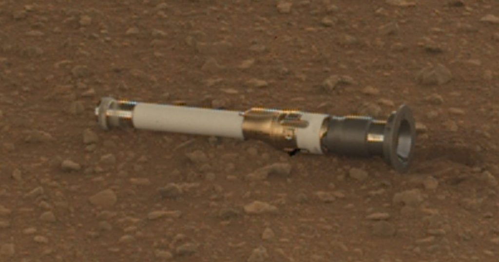 Mars Sample Tube or Star Wars Lightsaber? NASA Rover Might Be a Jedi