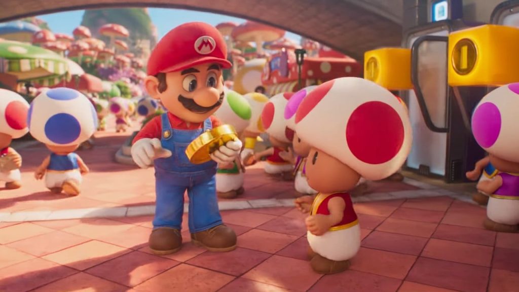 Super Mario Bros. Movie "Mushroom Kingdom" Official Reveal