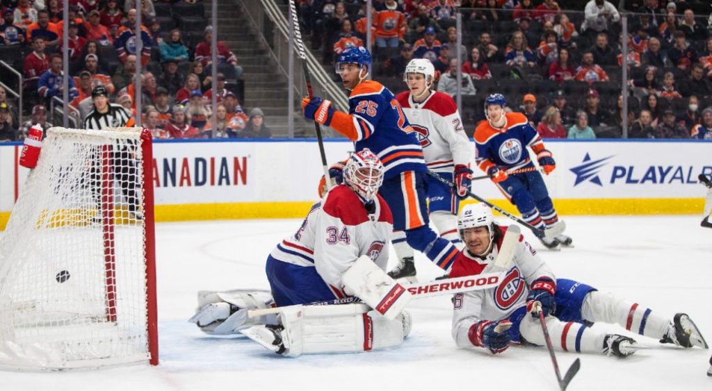 Canadiens’ young defence burned by Oilers core