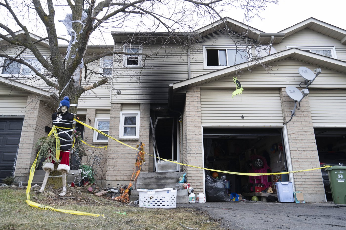 Hamilton house fire