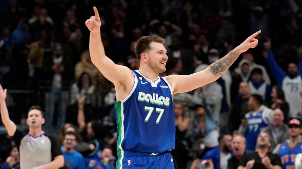 Luka Doncic 60-21-10 Dallas Mavericks beat New York Knicks overtime