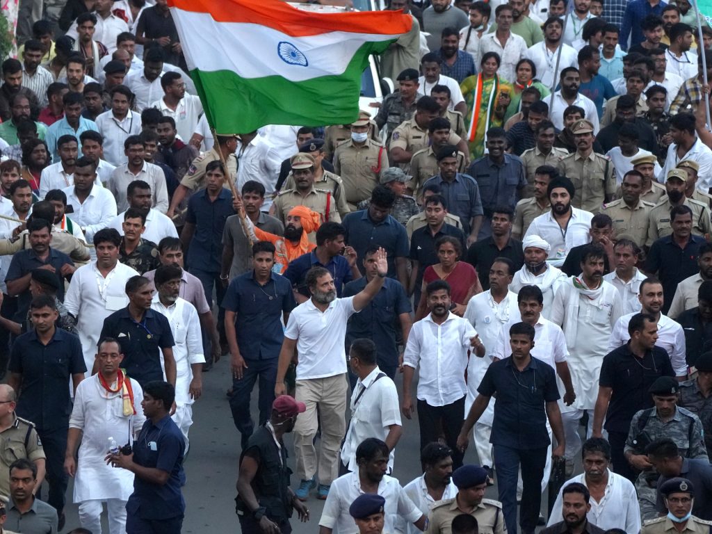 A long march offers a glimpse of a post-Modi India