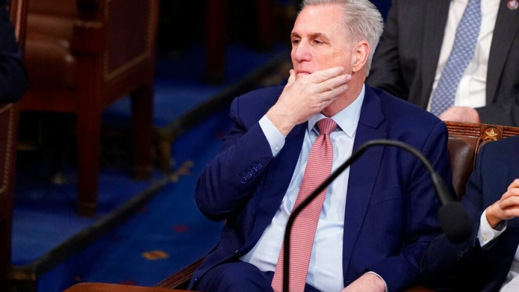 Kevin McCarthy fails to secure majority in US House – again
