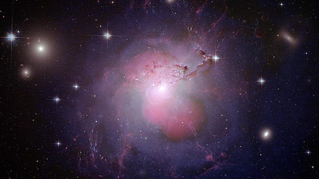 Astronomers detect radio signal originating from atomic hydrogen in extremely distant galaxy