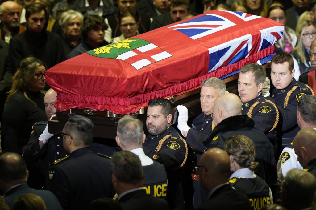 Slain OPP Const. Greg Pierzchala remembered at funeral