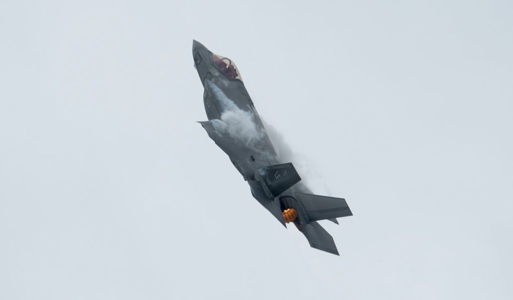 No Fighter Jets Coalition protests Canada’s planned F-35 purchase