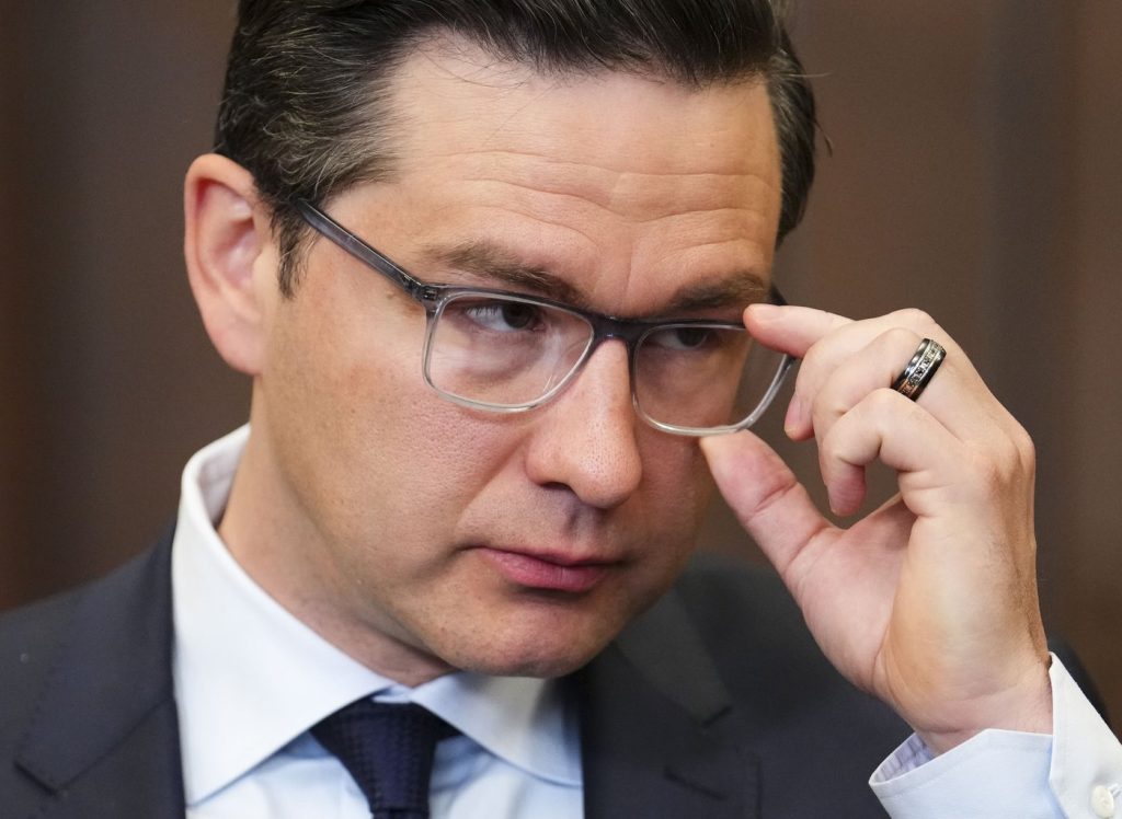 Poilievre mum on Tory MP’s ‘illegal refugees’ comment, calls for Roxham Road closure