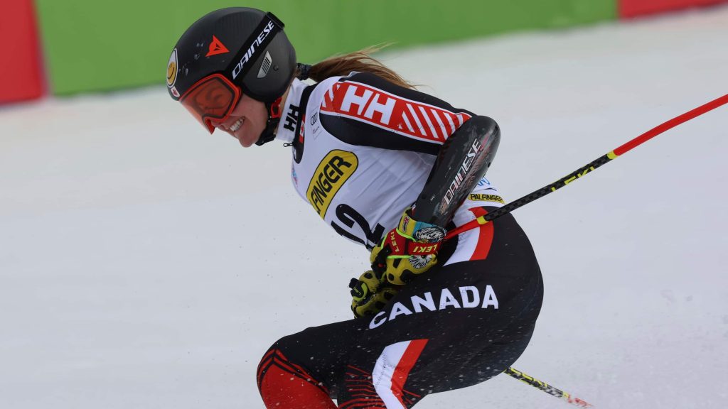 Canada’s Valérie Grenier wins giant slalom gold in Slovenia