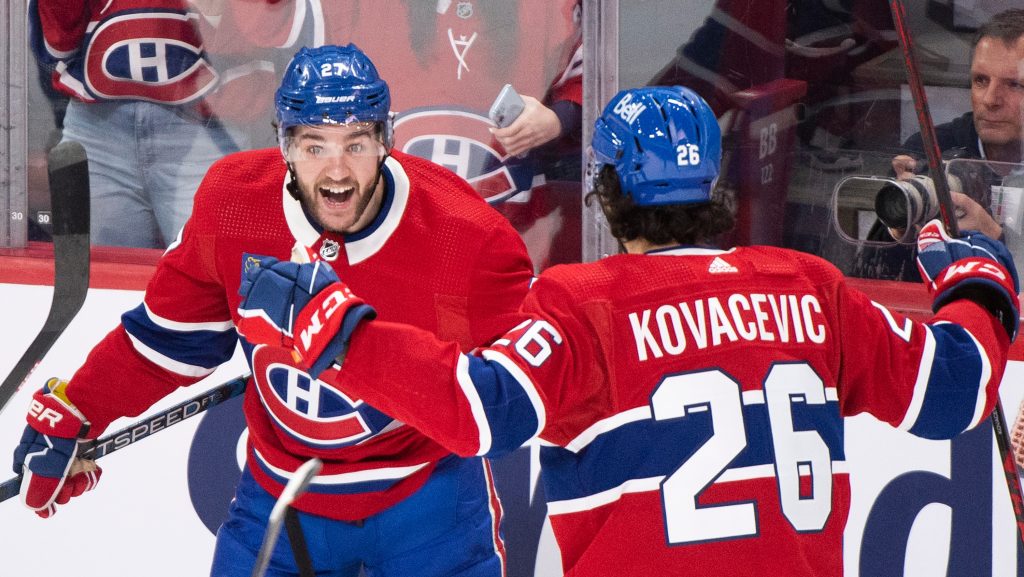 Canadiens sting Blues to snap losing skid