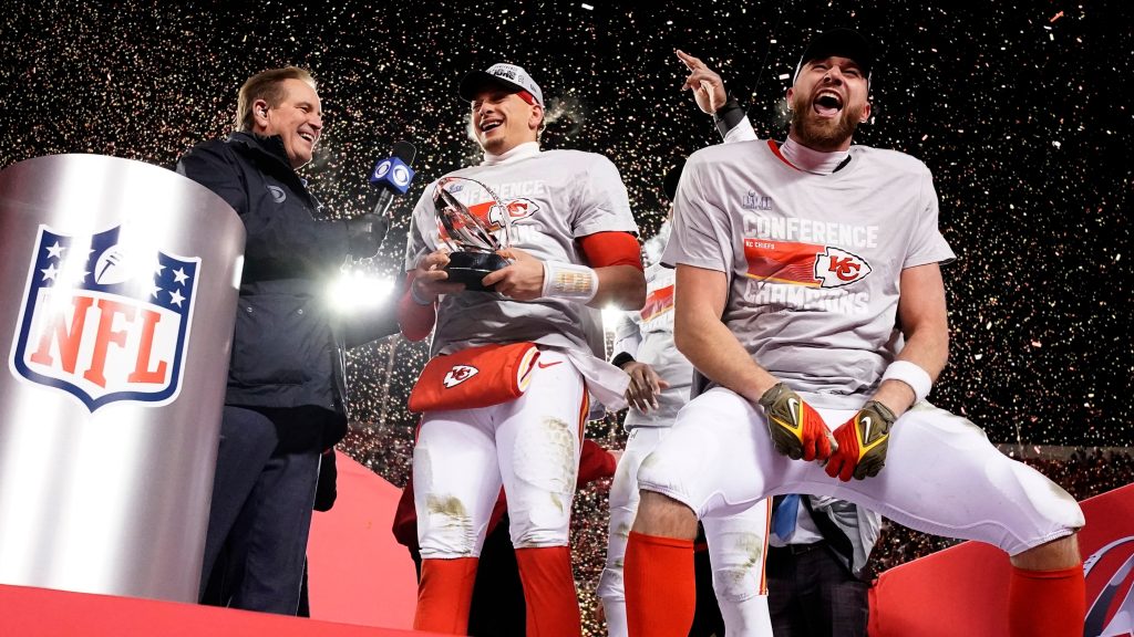 Patrick Mahomes, Kansas City Chiefs beat Cincinnati Bengals AFC Championship Super Bowl LVII