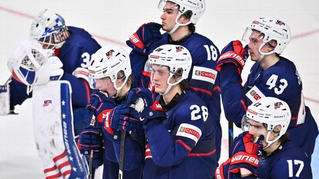 Bedard sparks rally as Canada eliminates U.S. at world juniors