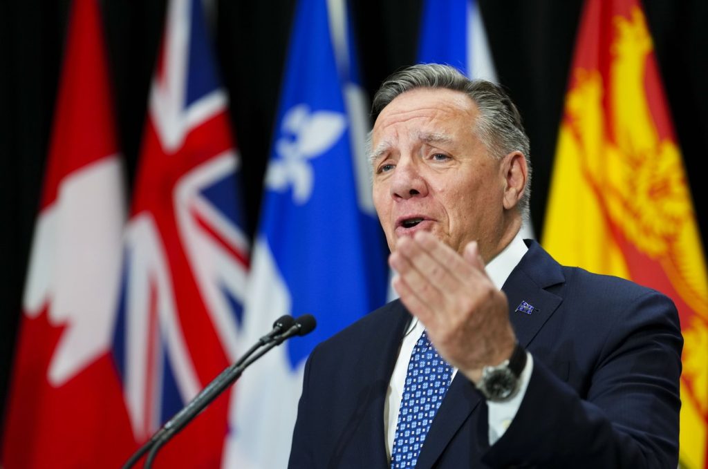Legault pitches English Canada for closure of Roxham Road and transfer of migrants