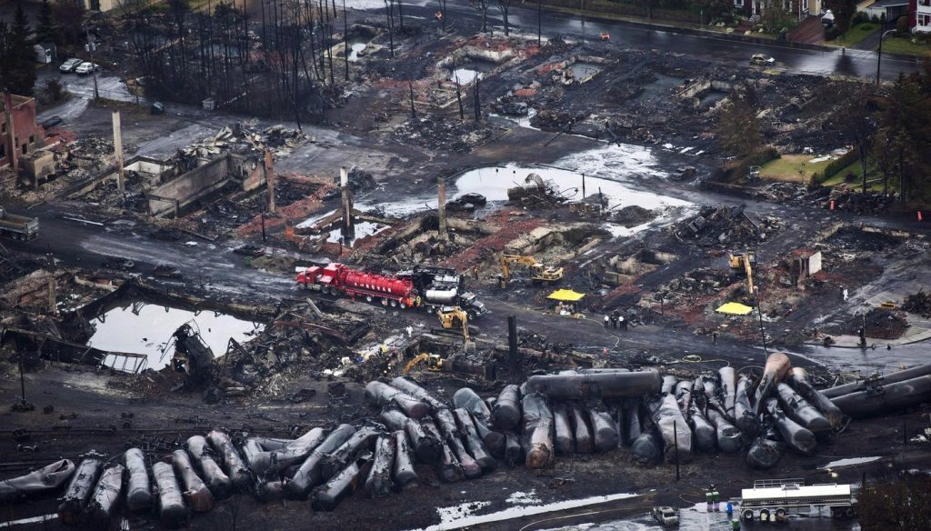 Ottawa moves to acquire land for Lac-Megantic rail bypass, 10 years after disaster