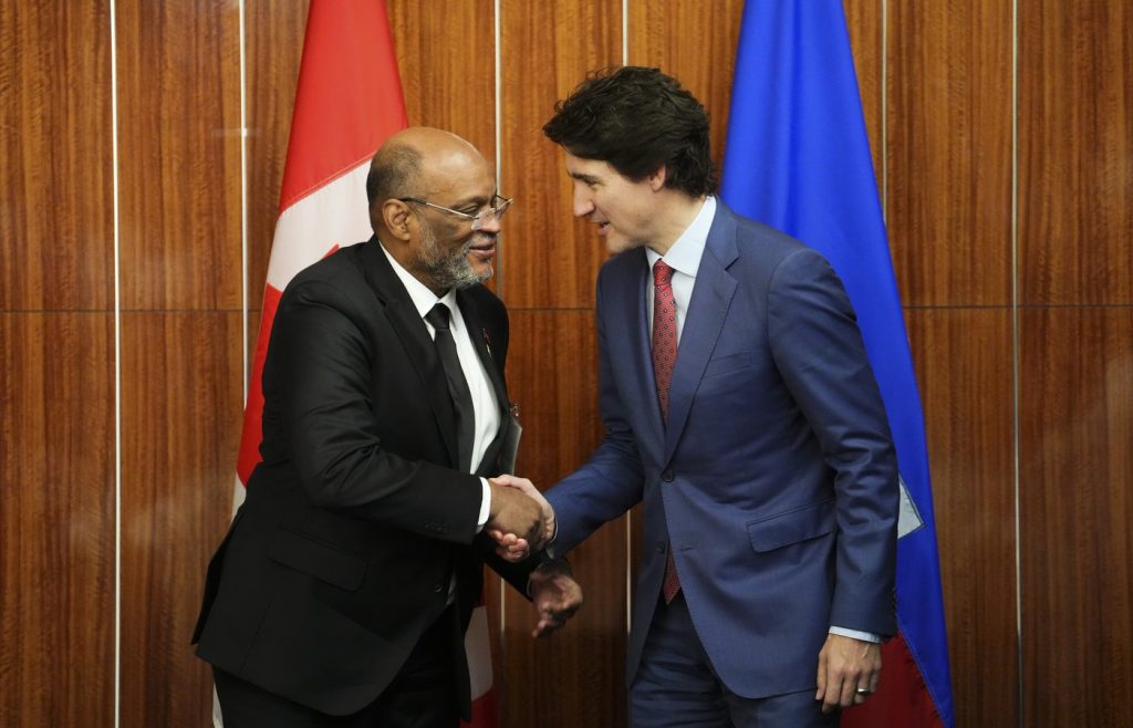 Trudeau pledges more help for Haiti, stops short of suggesting military intervention