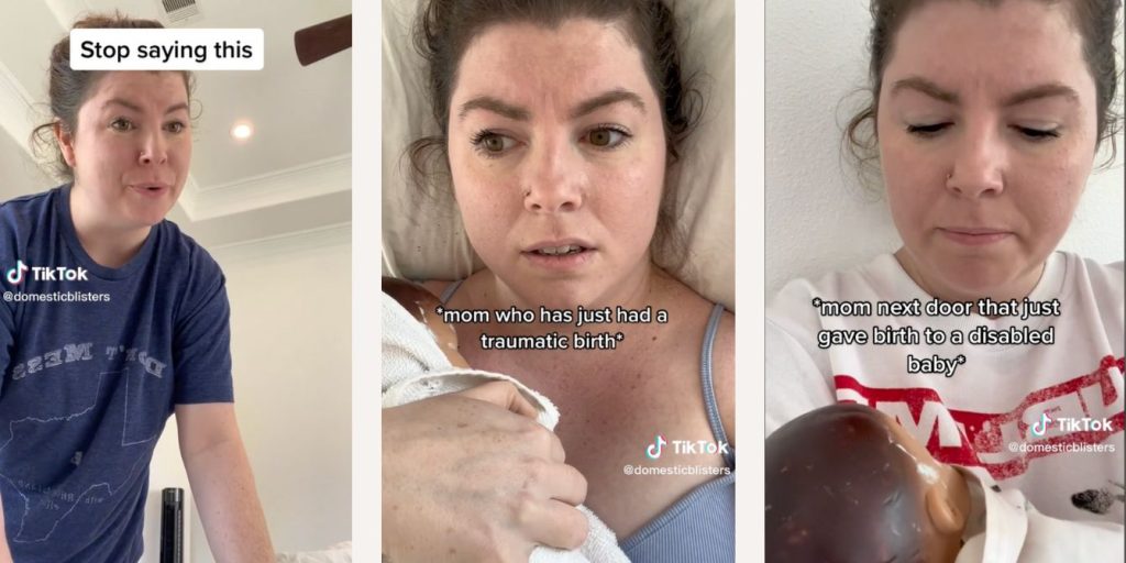 Viral Domestic Blisters TikTok Highlights Problem With Term 'Healthy Baby' – Motherly Inc.