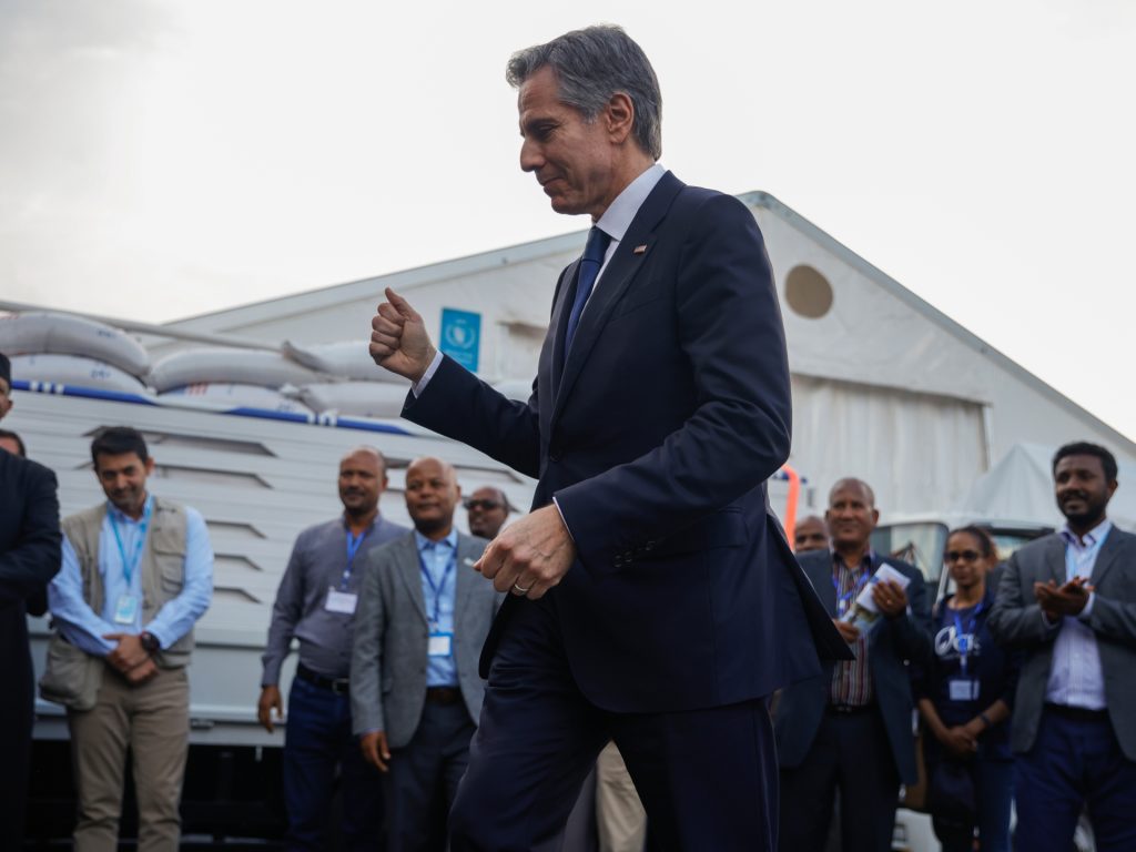 Blinken makes ‘historic’ trip to Niger as forces shift in Sahel