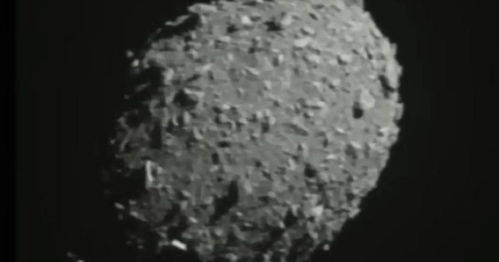 NASA asteroid strike results in big nudge