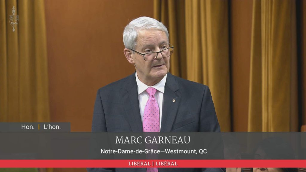 As he heads into the political sunset, Garneau says ‘fragile’ democracy must be protected