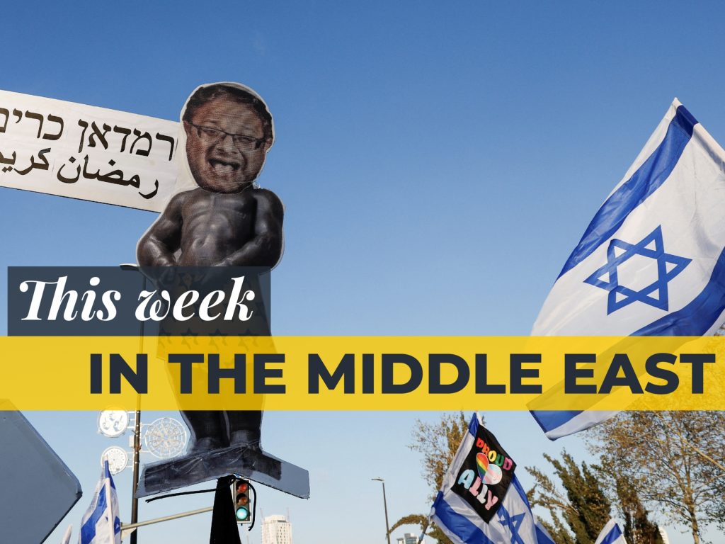 Middle East round-up: Israel pauses its political crisis, for now