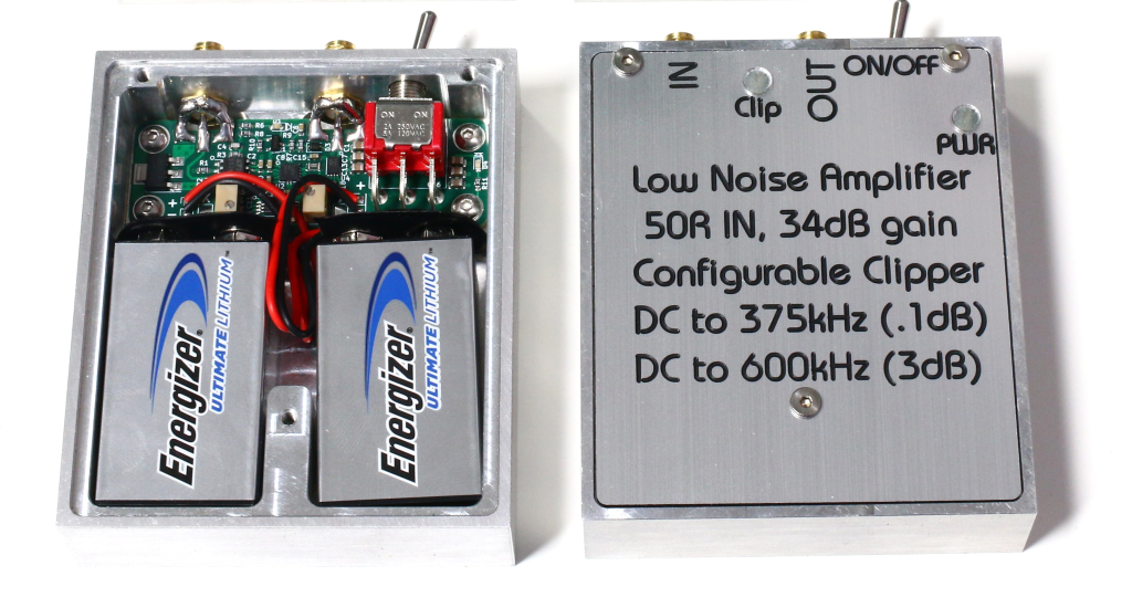 A Low-Noise Amplifier To Quantify Resistor Noise