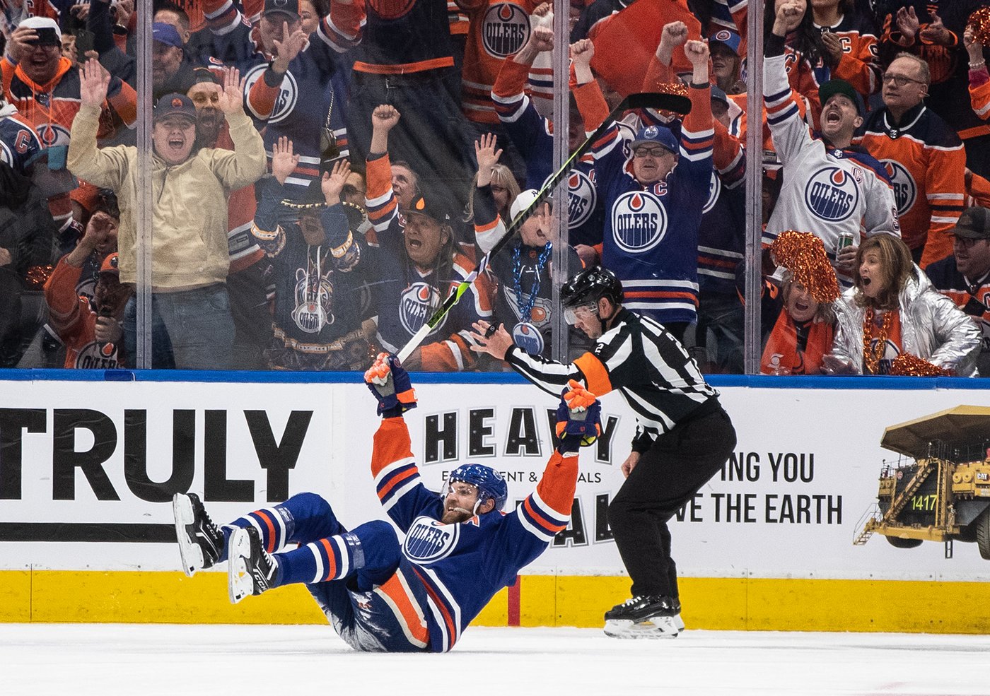 Oilers one win away