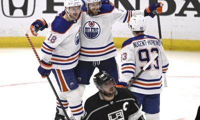 Oilers trip Kings 5-4