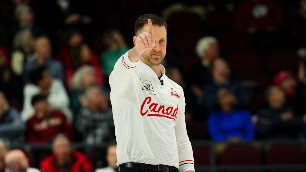 Canada’s Gushue rolls to win over Czech Republic at men’s curling worlds
