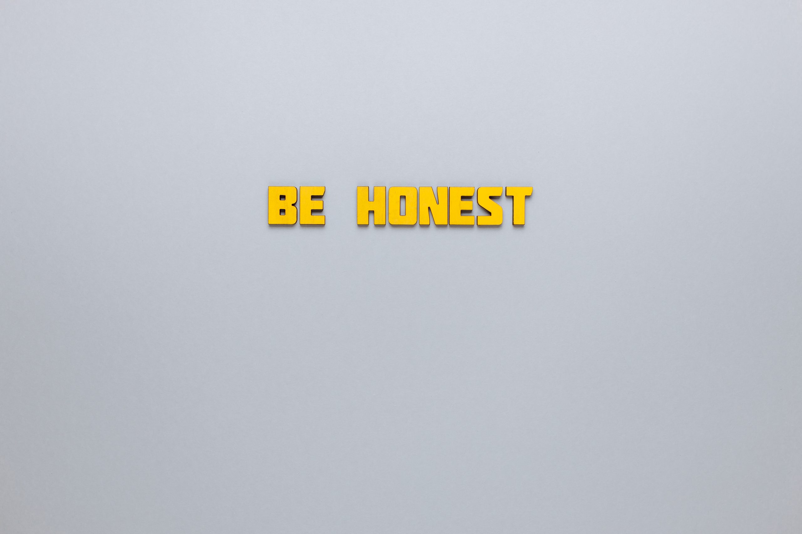 Being Honest