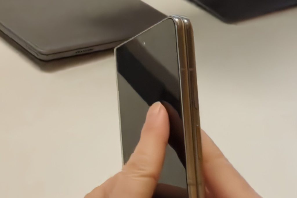 A real-life Pixel Fold has seemingly leaked for the very first time