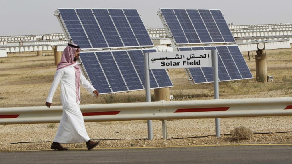 Solar investment outshines oil as race for clean energy heats up