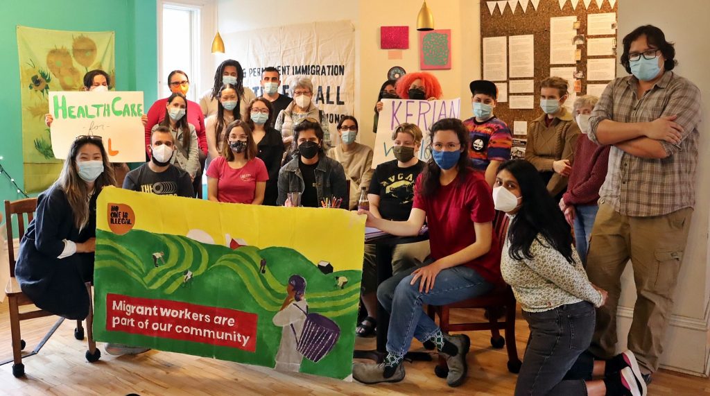 Dozens of community members create “Cards for Kerian” and call for MSI for all migrants