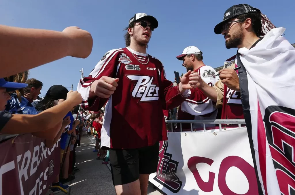 City throws the Peterborough Petes a party