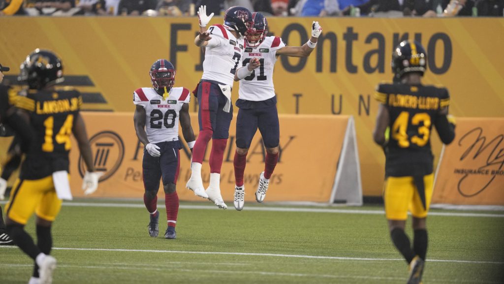Als dominant in win over Ticats; move to 2-0