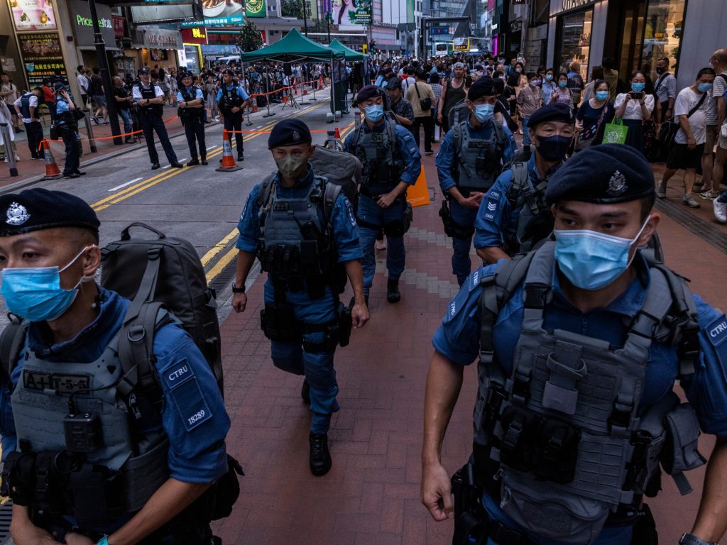Dozens arrested in Hong Kong on Tiananmen crackdown anniversary