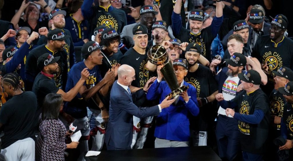 Nuggets defeat Heat to claim first NBA title in franchise history