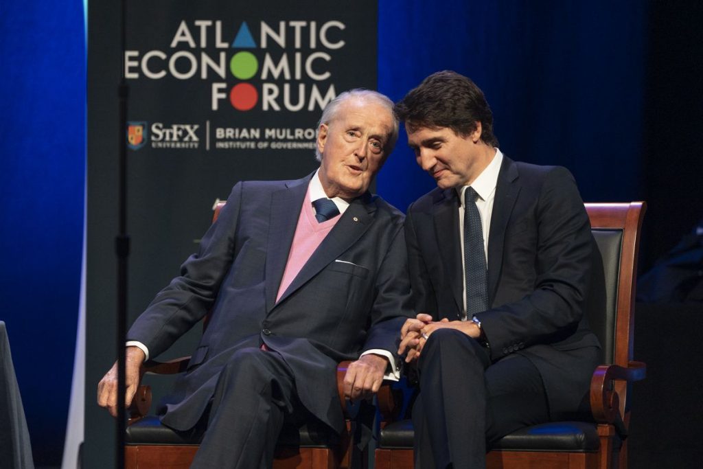 PM full of praise for predecessor Brian Mulroney