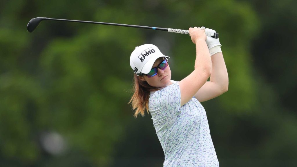 Maguire retains 1-shot lead in Women’s PGA Championship with Jenny Shin second