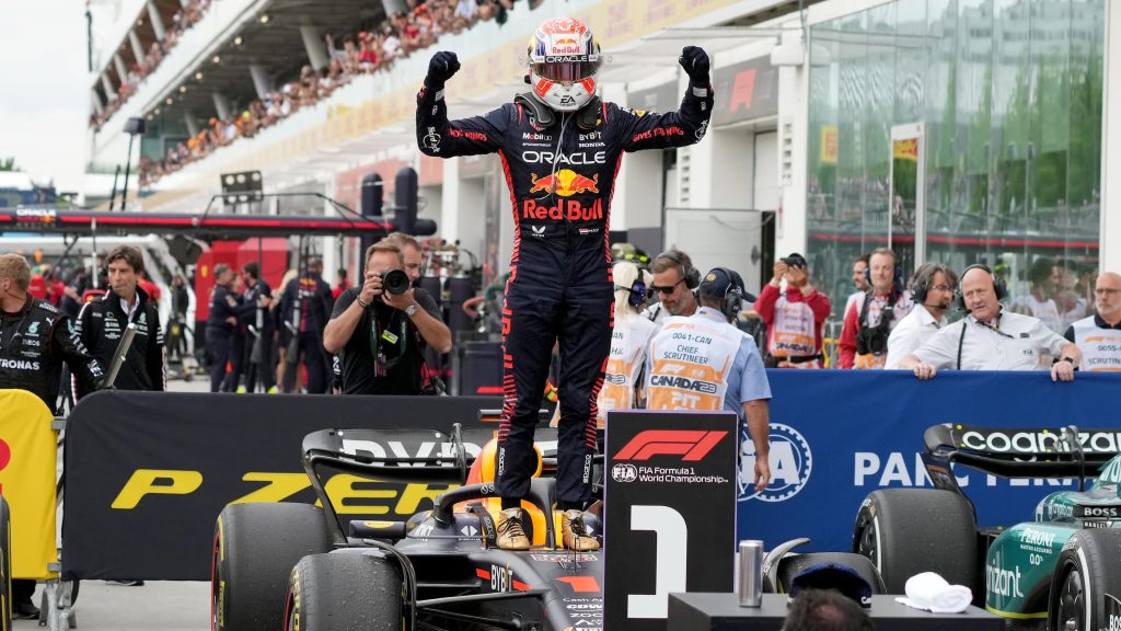 Verstappen repeats as Canadian Grand Prix champion, tying Senna with 41st career win