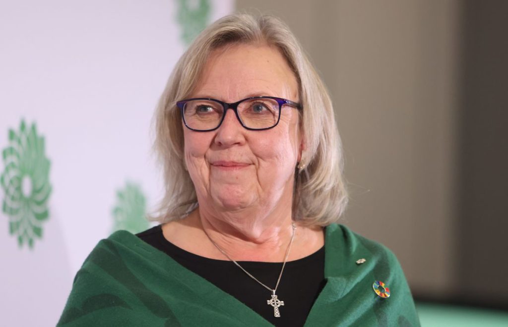 Elizabeth May says recent hospitalization caused by a stroke